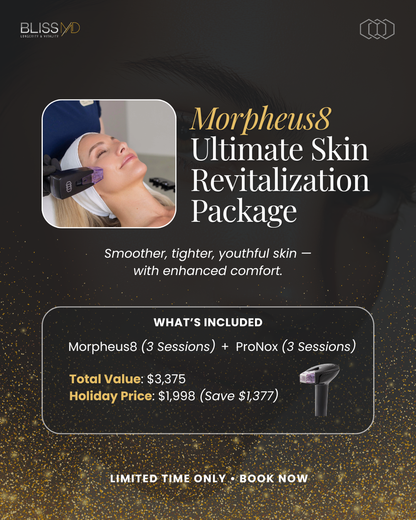 HOLIDAY 2025 Morpheus8 Ultimate Skin Revitalization Package!